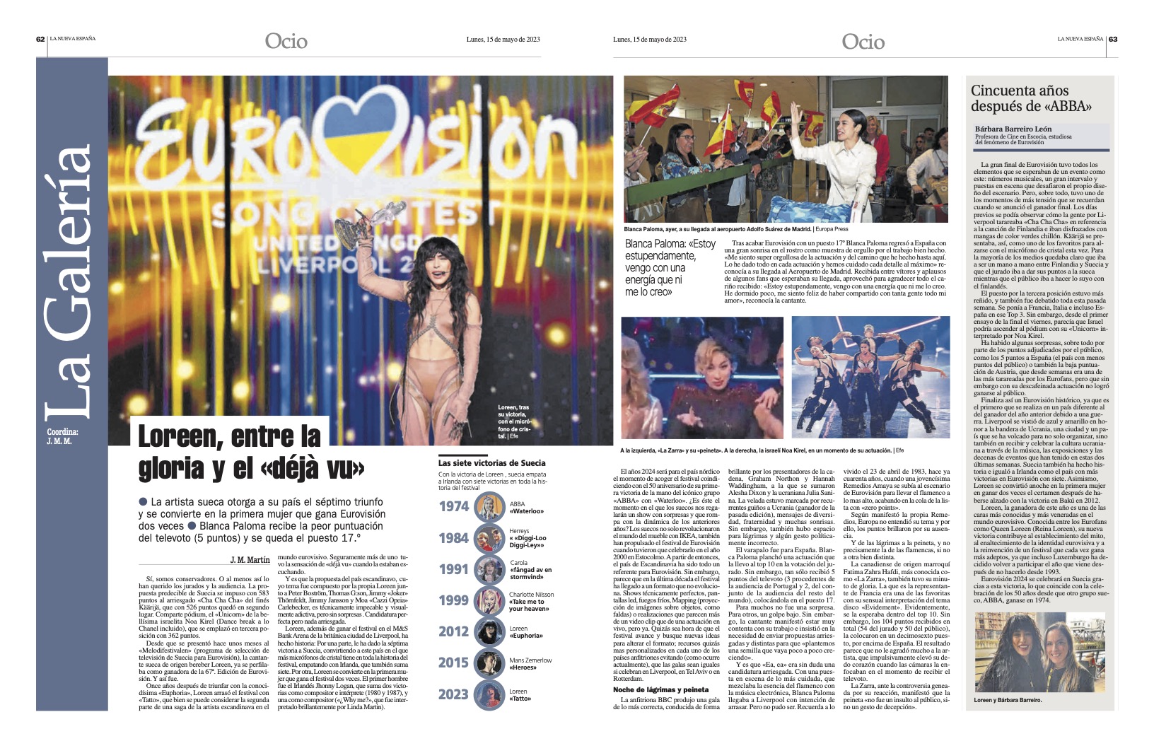 Hasta Luxemburgo vuelve a Eurovisión: El análisis festivalero de una experta asturiana que vivió el concurso desde dentro